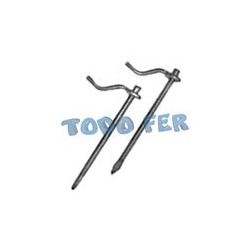 CLAVOS SUJETA REGLA ACERO PB