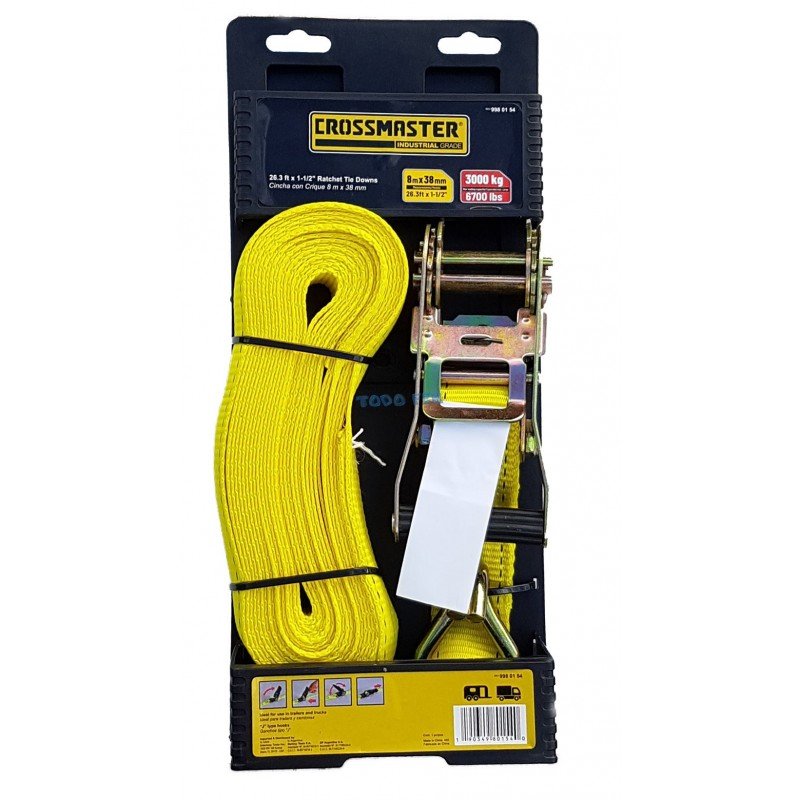 CINCHA AMARRE CRIQUE 8MT X 38MM 3000KG (U)