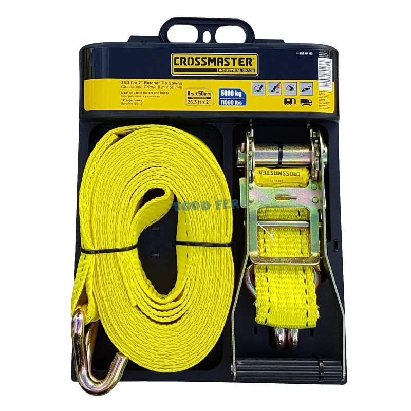 CINCHA AMARRE CRIQUE 8MT X 50MM 5000KG (U)