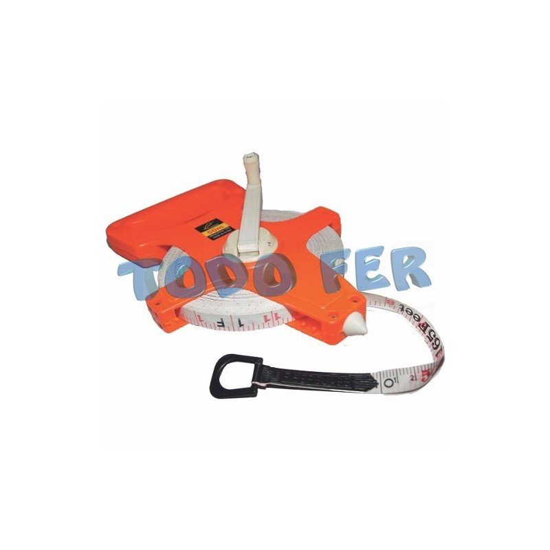 CINTA METR. AGRIMENSOR  50 MTS C/MANIJA
