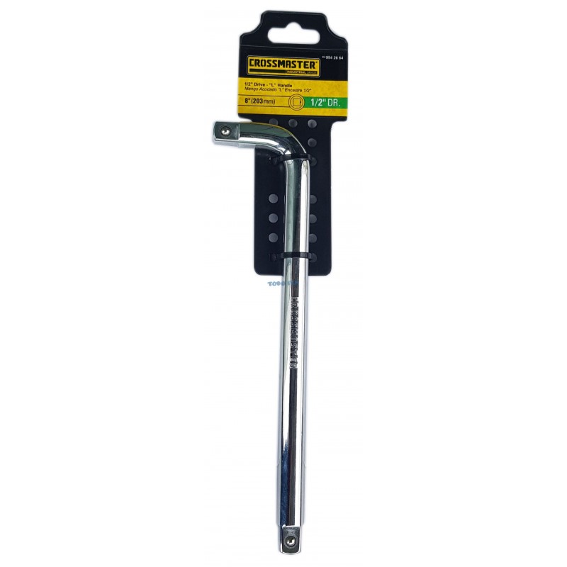 BOCALLAVE  CROSS MANG.ACODADO 1/2 203MM