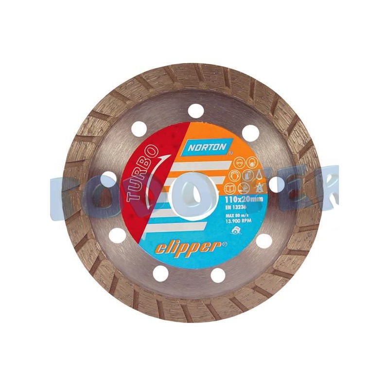 DISCO DIAM. NORTON CLIPPER TURBO 180