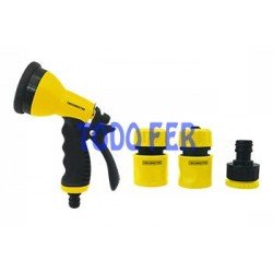 REGADOR PISTOLA CROSS 9 POSICIONES C/ KIT