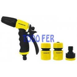 REGADOR PISTOLA CROSS 1 POSICION SOFT C/ KIT