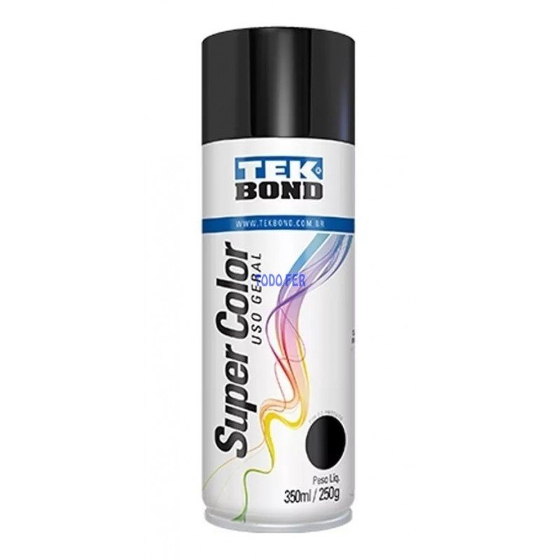 PINTURA ACRILICA AEROSOL NEGRO BRILL 350ML/250GRS