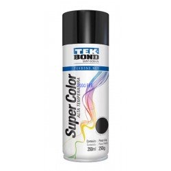 PINTURA ALTA TEMP AEROSOL NEGR BRILL 350ML/250GRS