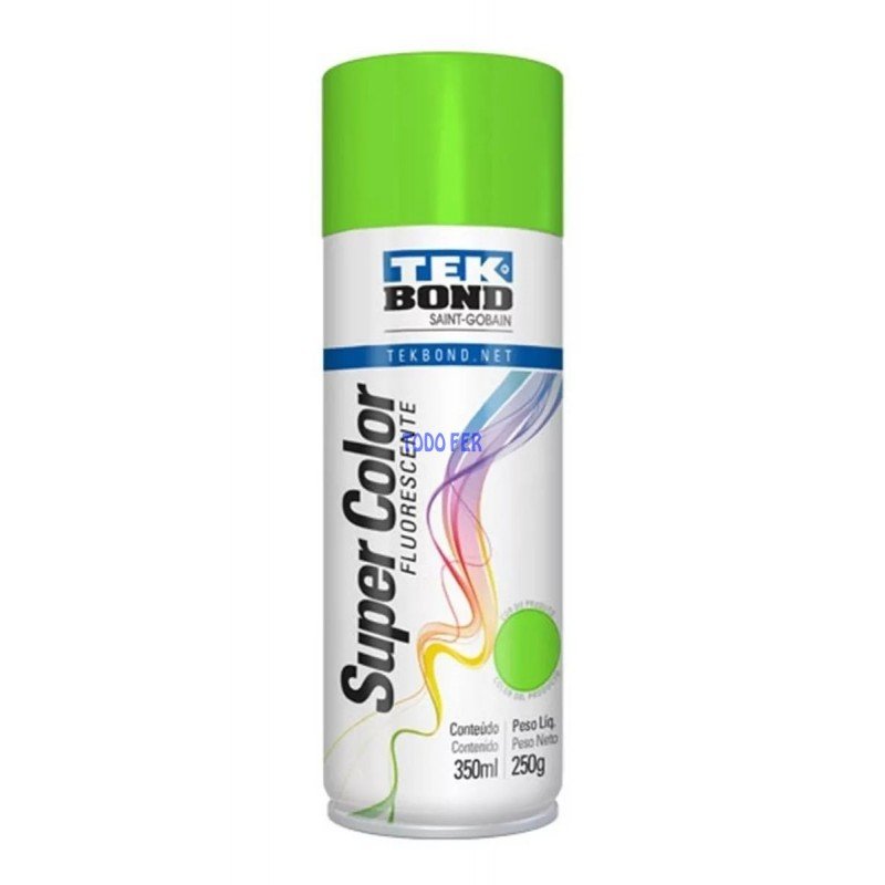 PINTURA ACRILICA AEROSOL FLUOR VERDE 350ML/250GRS