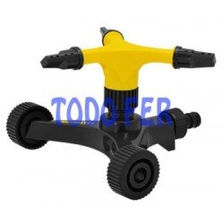 REGADOR GIRATORIO CROSS  PLAST 3 BRAZOS