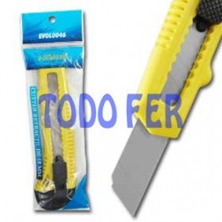 TRINCHETA PLAST 18MM PUSH