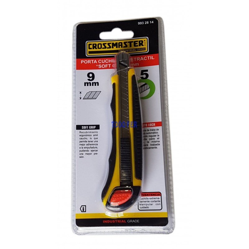 TRINCHETA CROSS PROF.  9MM SOFT-GRI