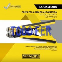 PINZA PELACABLE Y ENTALLADORA CROSS