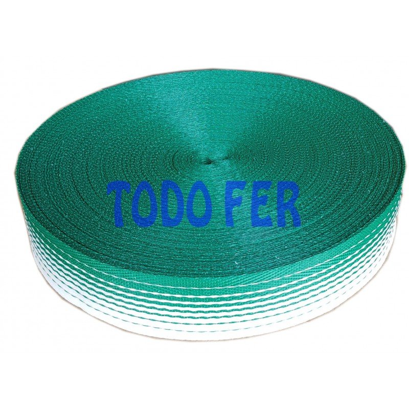 CINTA RAYADA  P/SILLON.VERDE