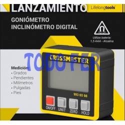GONIOMETRO - INCLINOMETRO CROSS DIGITAL