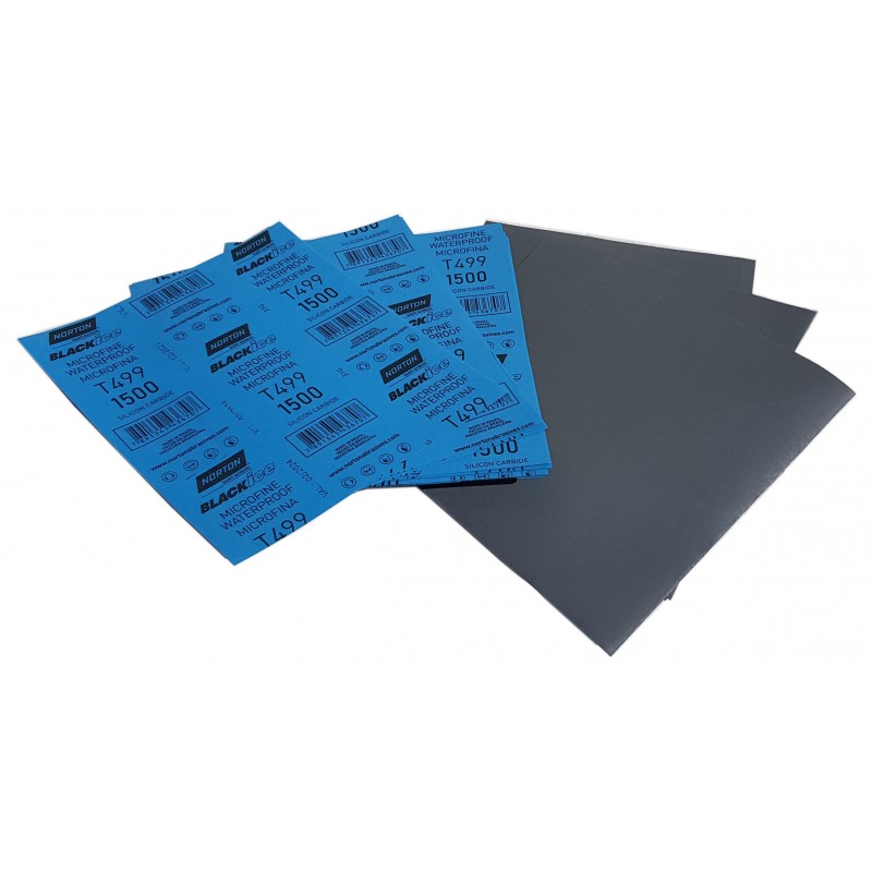 LIJA AL AGUA  NORTON  1500 (25H)