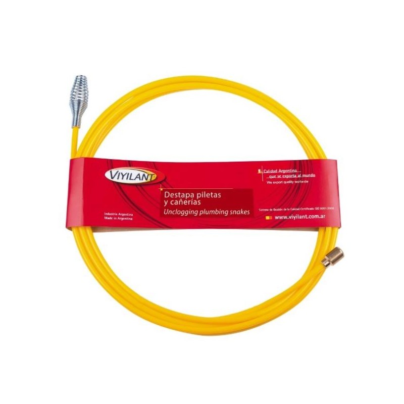 DESTAPA CAÑERIA PLAST. 9MM X 15MTS