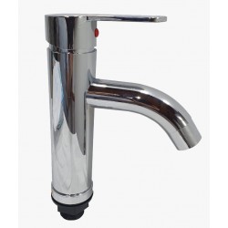 MONOCOMANDO LAVATORIO ABS CURVO CROMO