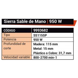SIERRA SABLE DOWEN 950W