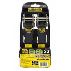 CINCHA AMARRE CRIQUE 5MT  700KG 2PZ NEGRO