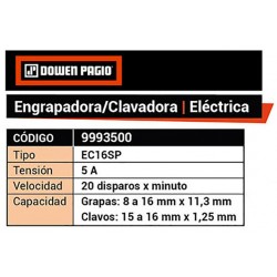 ENGRAMPADORA-CLAVADORA DOWEN ELEC. 1100W