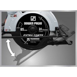 SIERRA CIRC. DOWEN 185MM 1500W