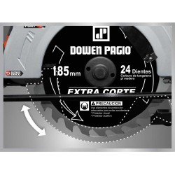 SIERRA CIRC. DOWEN 185MM 1500W