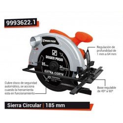 SIERRA CIRC. DOWEN 185MM 1500W