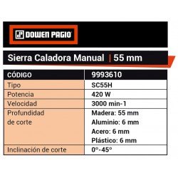 SIERRA CALAD.PEND. DOWEN 420W