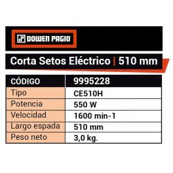 CORTACERCO ELECT. DOWEN 550W 510MM