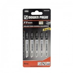 HOJA SIERRA CALAD. DP METAL T 21D X  77MM 5U