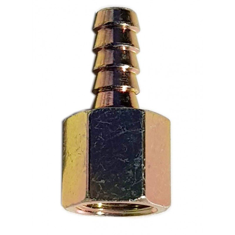 CONECTOR AIRE ESPIGA  6MM ROSCA HEMBRA 1/4
