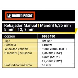 ROUTER P/MADERA DOWEN 1400W MAGNUM