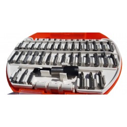 SET ACCESORIOS ATORNILLADOR DOWEN  75 PZS