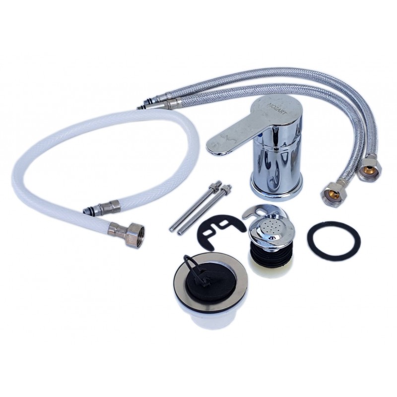 MONOC. BIDET METAL MADRID CROMO S/TRANSF