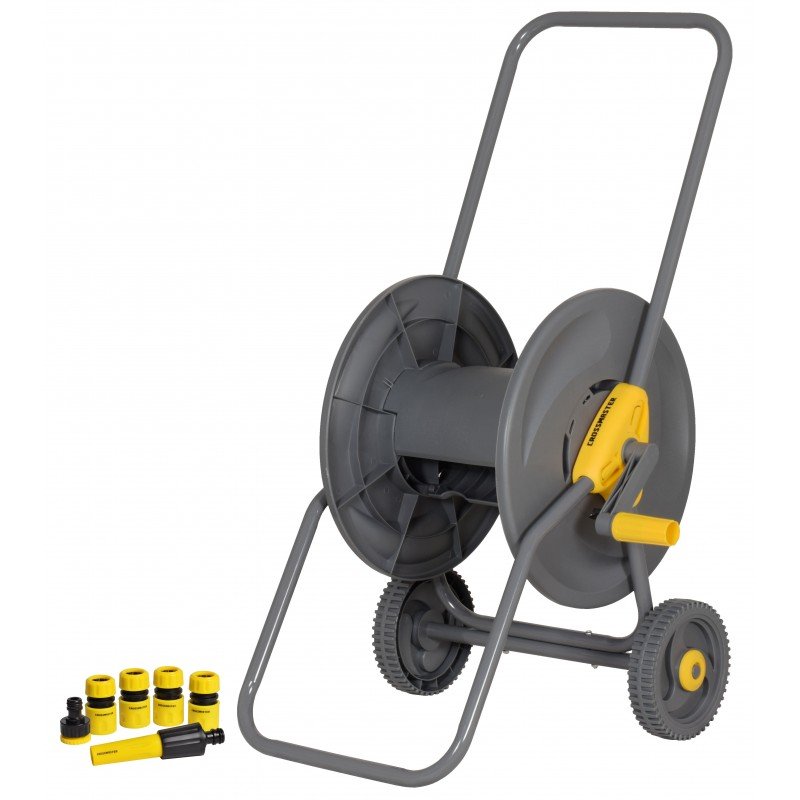 CARRO PORTA MANGUERA CROSS 60 MTS C/ACC