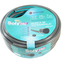 CAÑO RIEGO SOLYON SOLY-TAC  1/2X 25MT