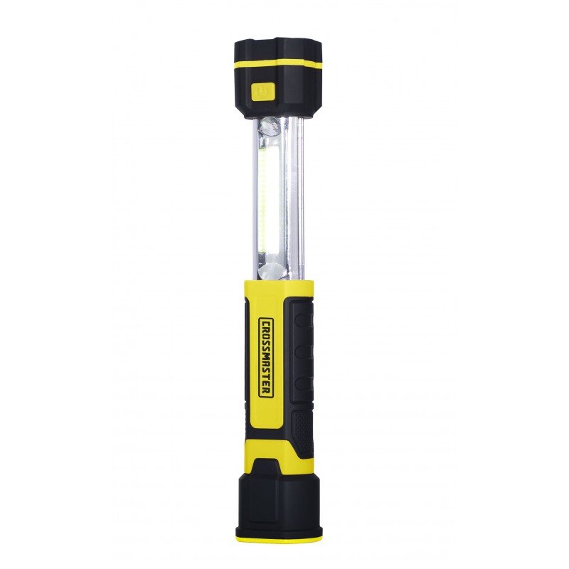 LINTERNA CROSS LED RECARG. RETRACTIL 3W GRUESA