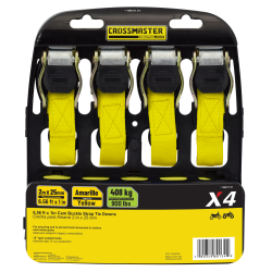 CINCHA AMARRE CRIQUE 2MT  408KG 4PZ AMARILLO