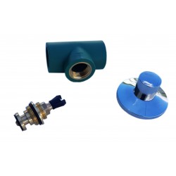 LLAVE PASO  LT PPR FUSION  32MM C/CAMP. COMPACTA