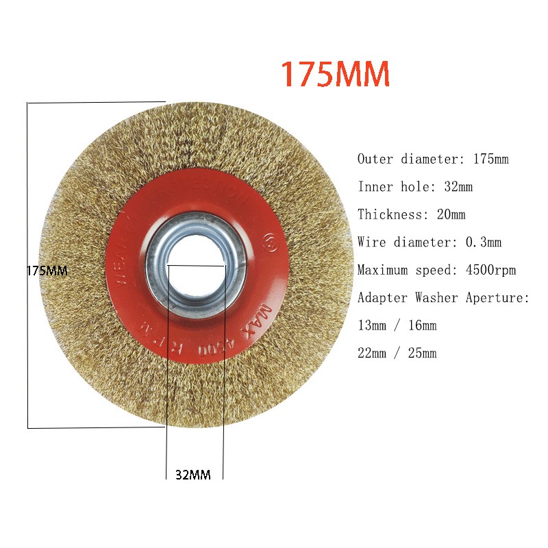 CEPILLO PLANO TIGER BCE.OND.175 S/T