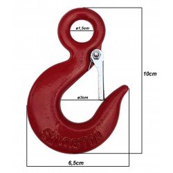 GANCHOS PARA CARGA C/TRABA 0,5 TON