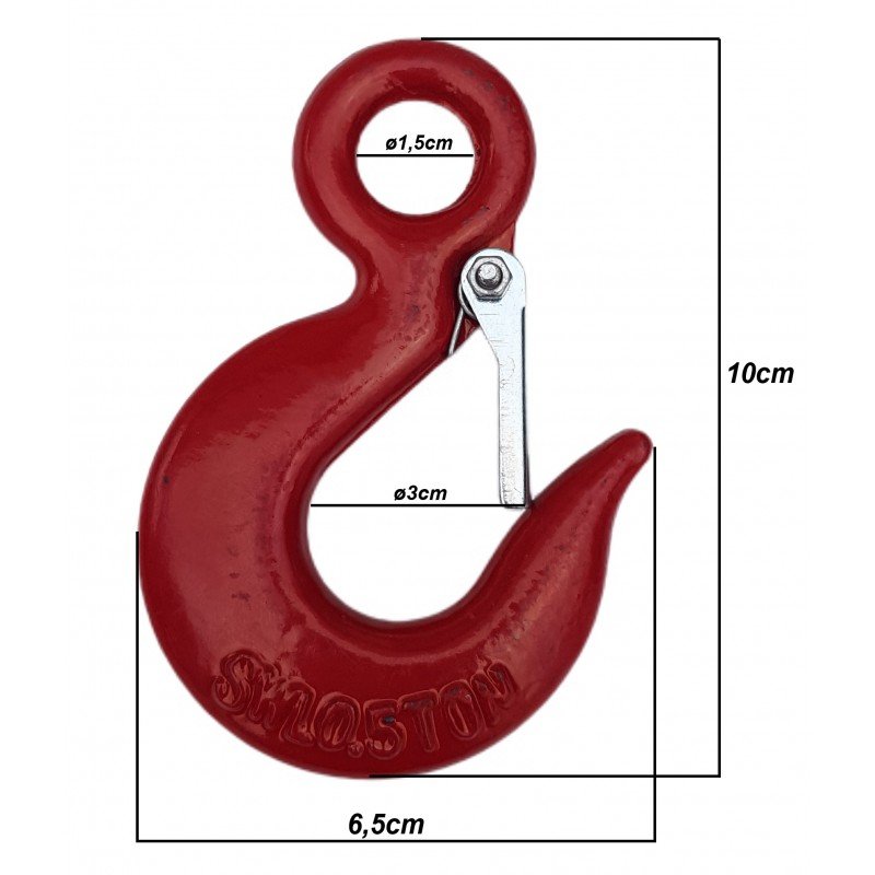 GANCHOS PARA CARGA C/TRABA 0,5 TON