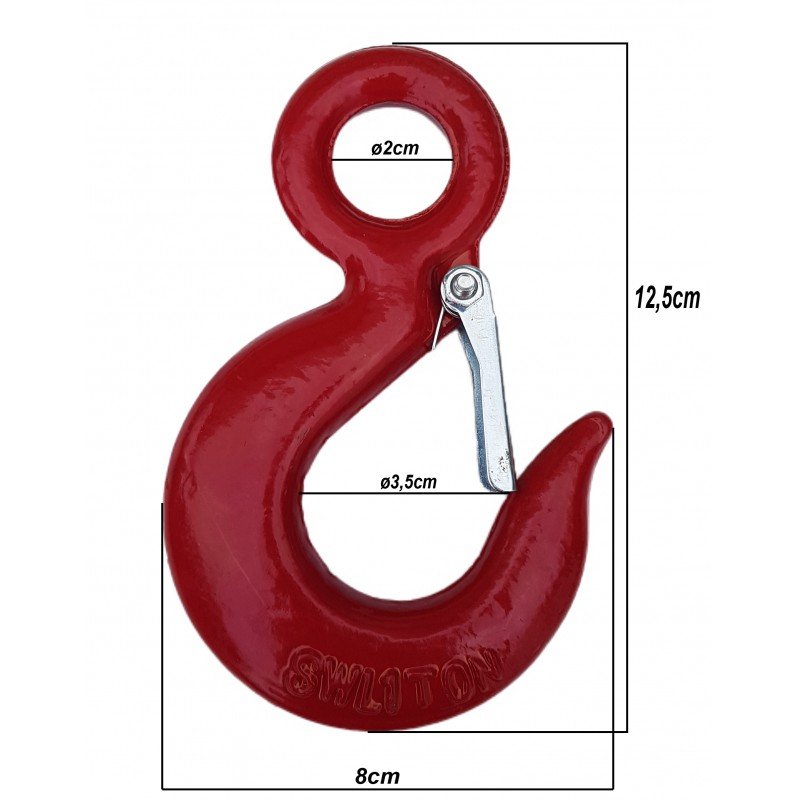 GANCHOS PARA CARGA C/TRABA 1,0 TON