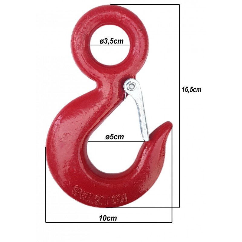 GANCHOS PARA CARGA C/TRABA 2,0 TON