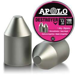 BALINES 5,50 DESTROYER LATA X 100U