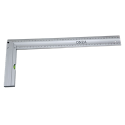 ESCUADRA CARP. IMP ALUM C/NIVEL 40CM