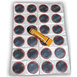 PARCHES P/CAMARA  28MM + SOLUCION (36U)