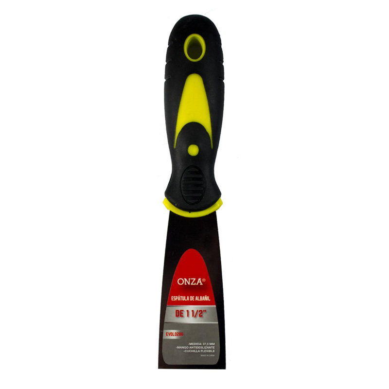 ESPATULA  ONZA  38MM MANGO PLAST-GOMA