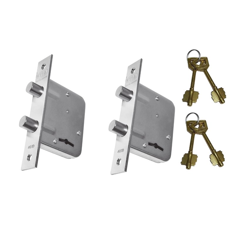 CERROJO  KALLAY 4010 X 2 HERMANADOS