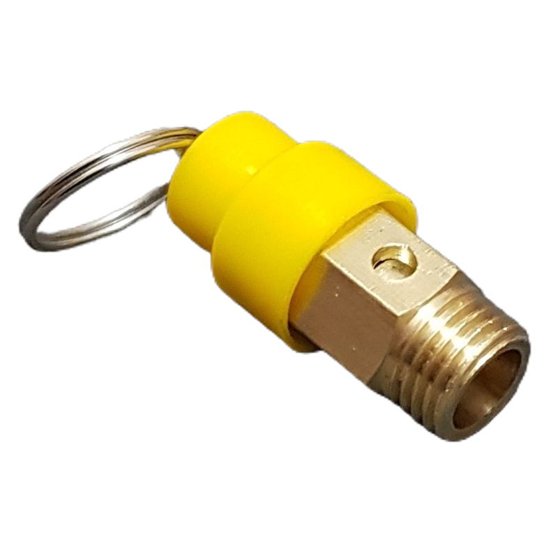 VALVULA SEGURIDAD P/COMPRESOR  1/4 C/TIRADOR