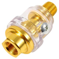 LUBRICADOR MINI 1/4 MH BRONCE Y ACRILICO